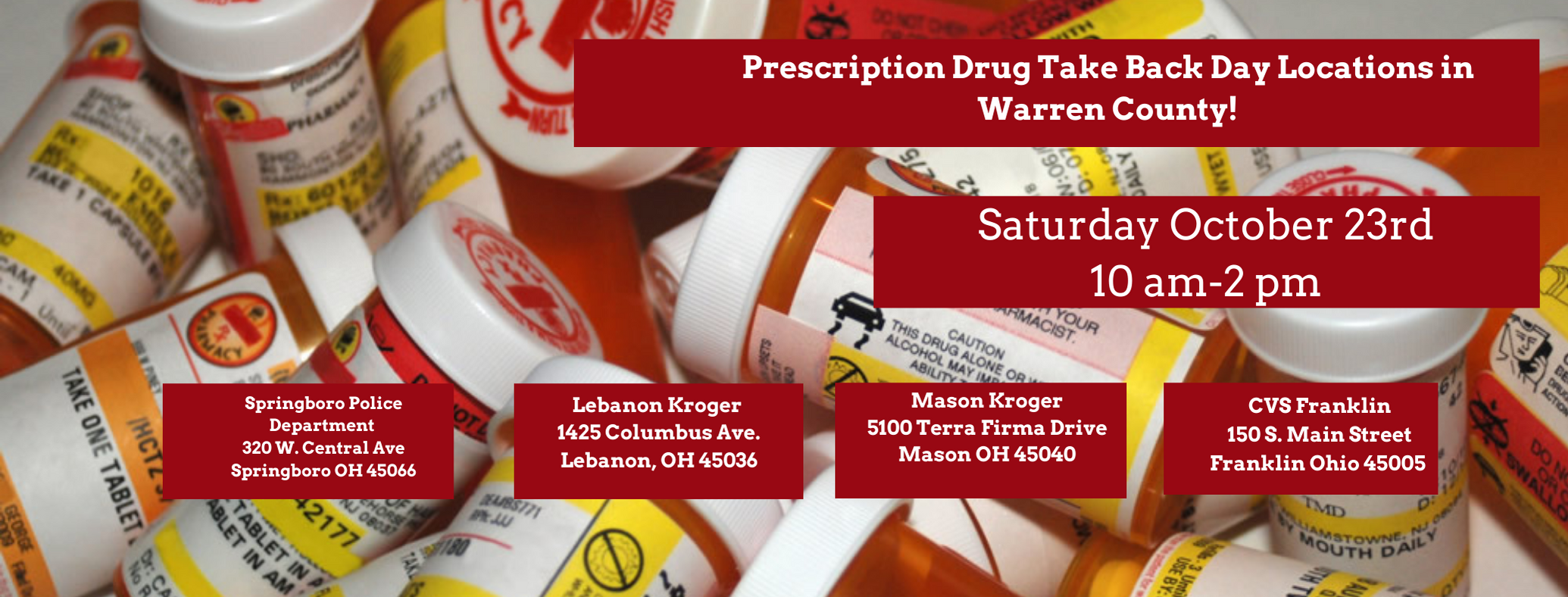 prescription drug take back